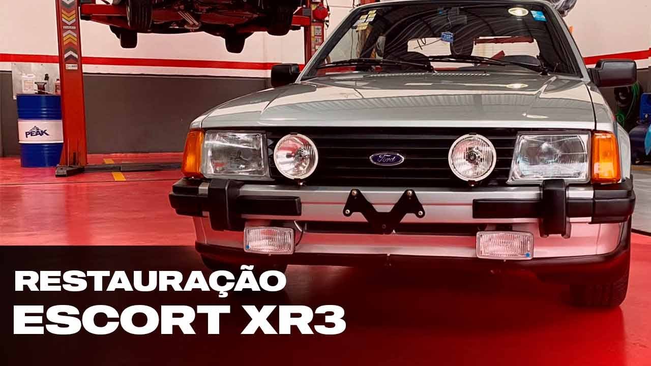 RESTAURAÇÃO ESCORT XR3 1986 Restaurado por Sandro Rogério Stoco.