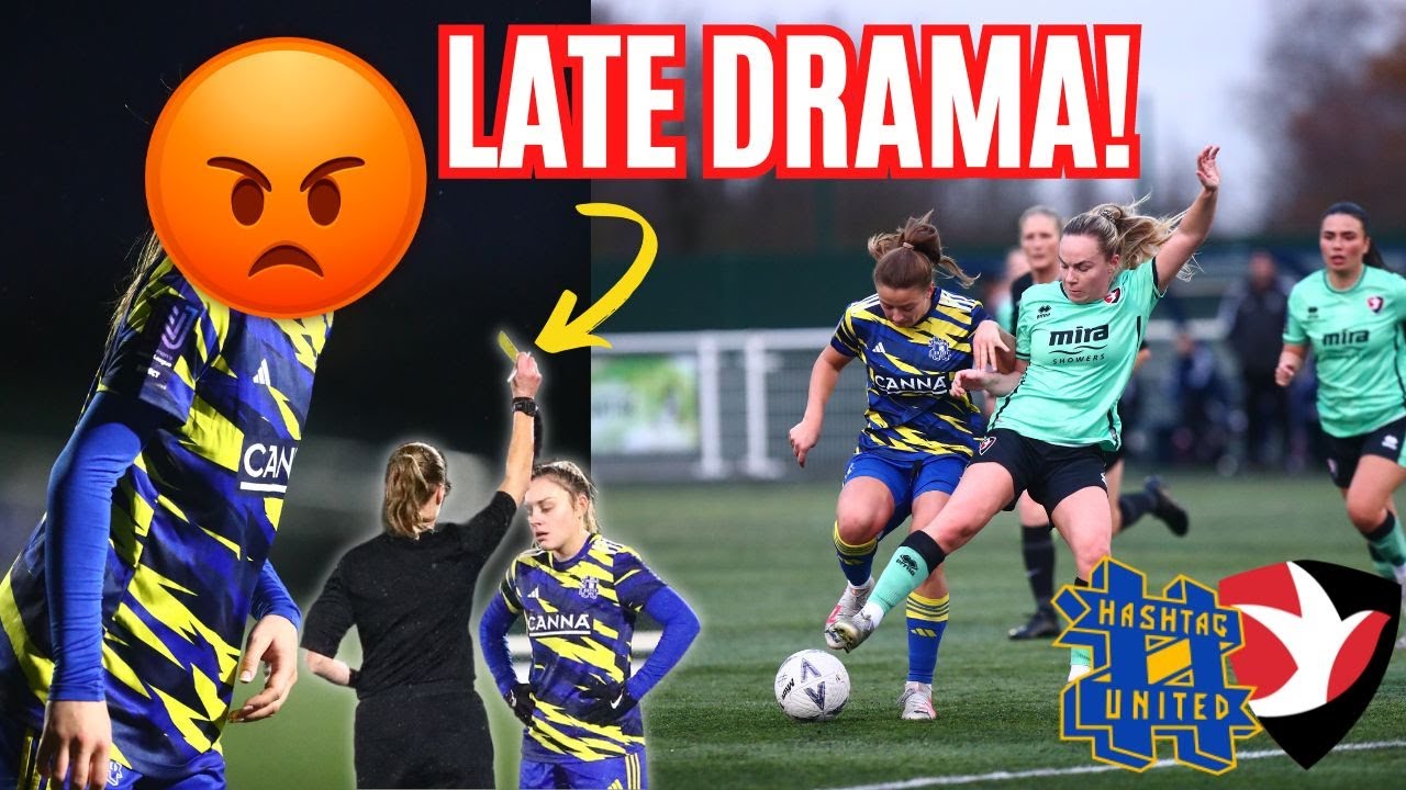TRYING OUT THE SIN BIN RULE | Hashtag United vs Cheltenham | Women's Football Gameday VLOG #11 23/24
