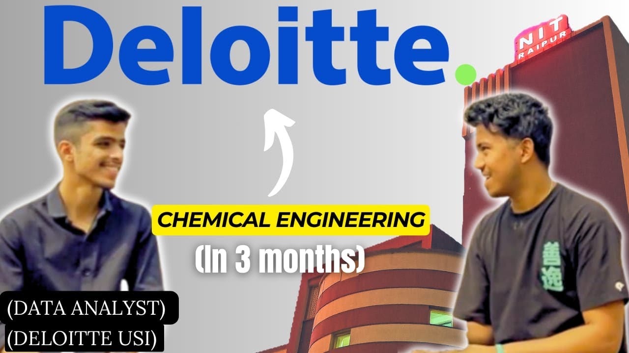 How to get into Deloitte as a fresher | DATA ANALYST | Interview and aptitude test |Preparation tips