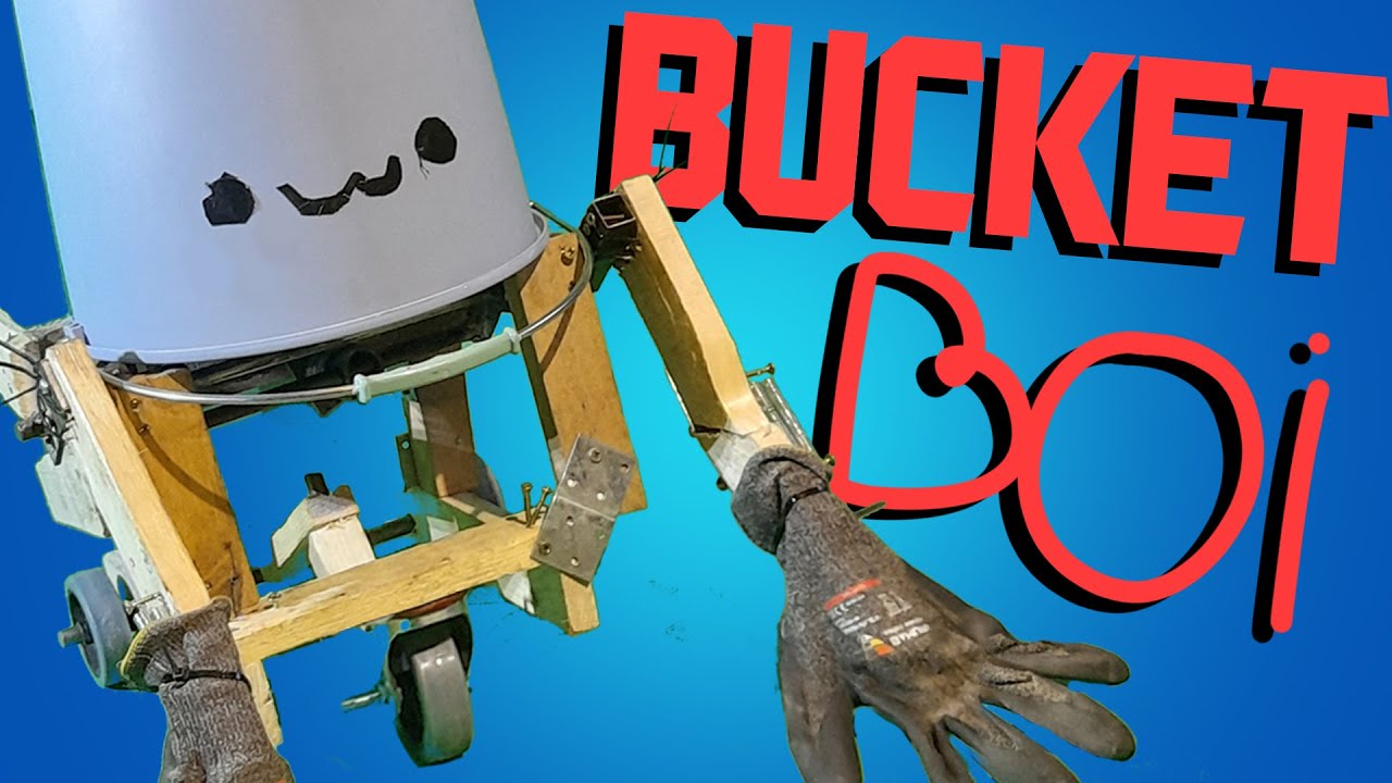 I Made a Cute but.. Destructive Robot
