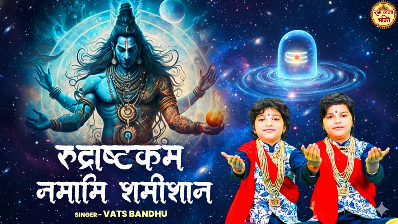 सम्पूर्ण शिव मंत्र - Namami Shamishan Nirvan Roopam | शिव स्तुति | New Shiv Bhajan | Vats Bandhu