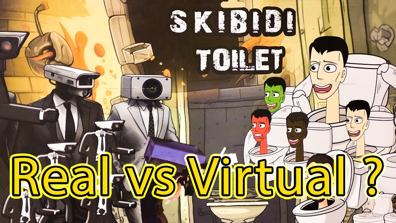 skibidi toilet | Real vs Virtual: Explosive Firefights & Gaming Arsenal Unleashed! 💥🎮 | BoomBox Toys