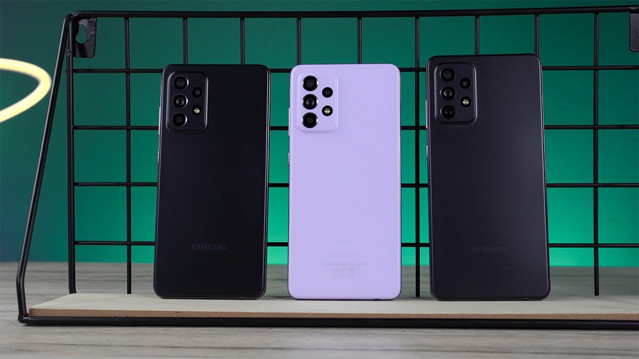 Samsung Galaxy A52 vs. A52 5G vs. A72 - Vergleich [Deutsch]