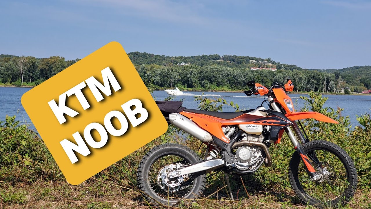 KTM 350 EXC-F Beginner vlog