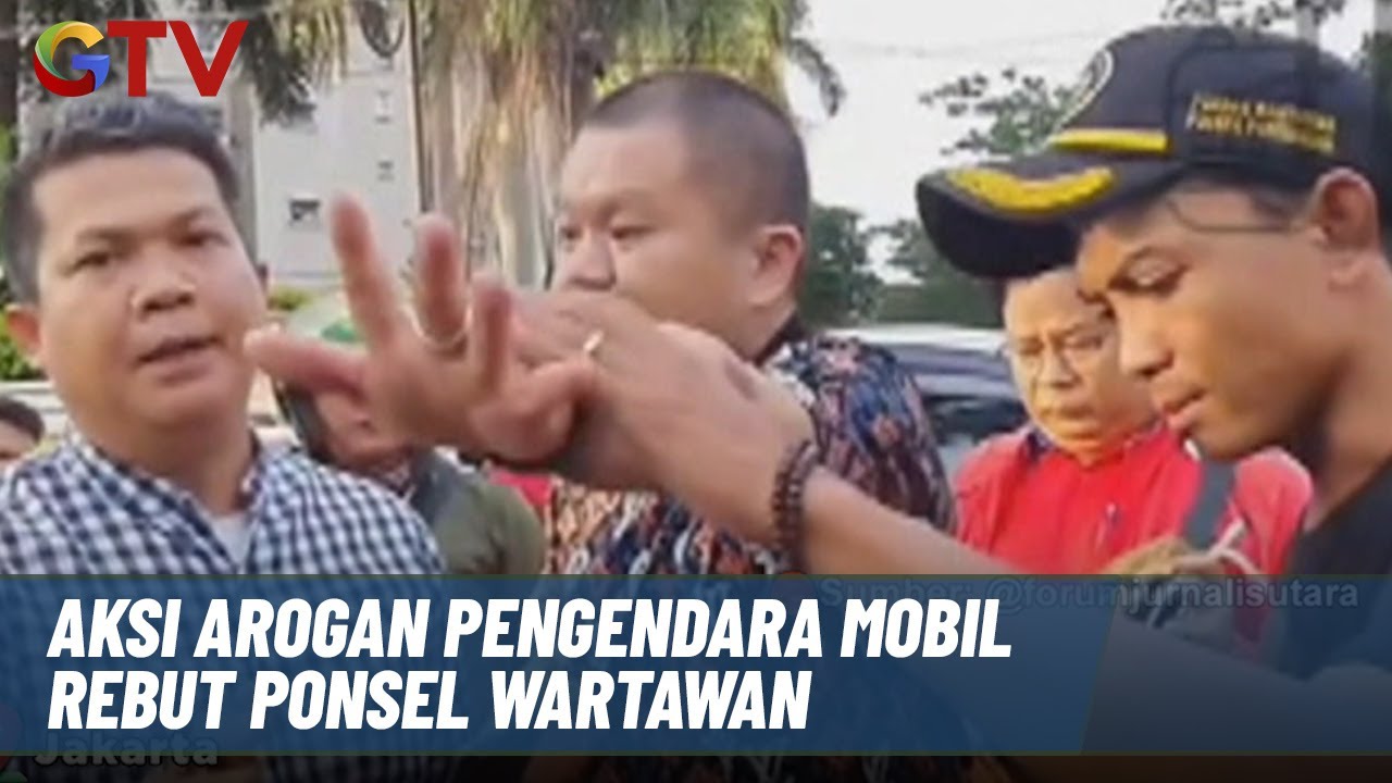 [FULL] Terlibat Kecelakaan, Pengendara Mobil Ngamuk hingga Rebut Ponsel Wartawan - BIM 03/01