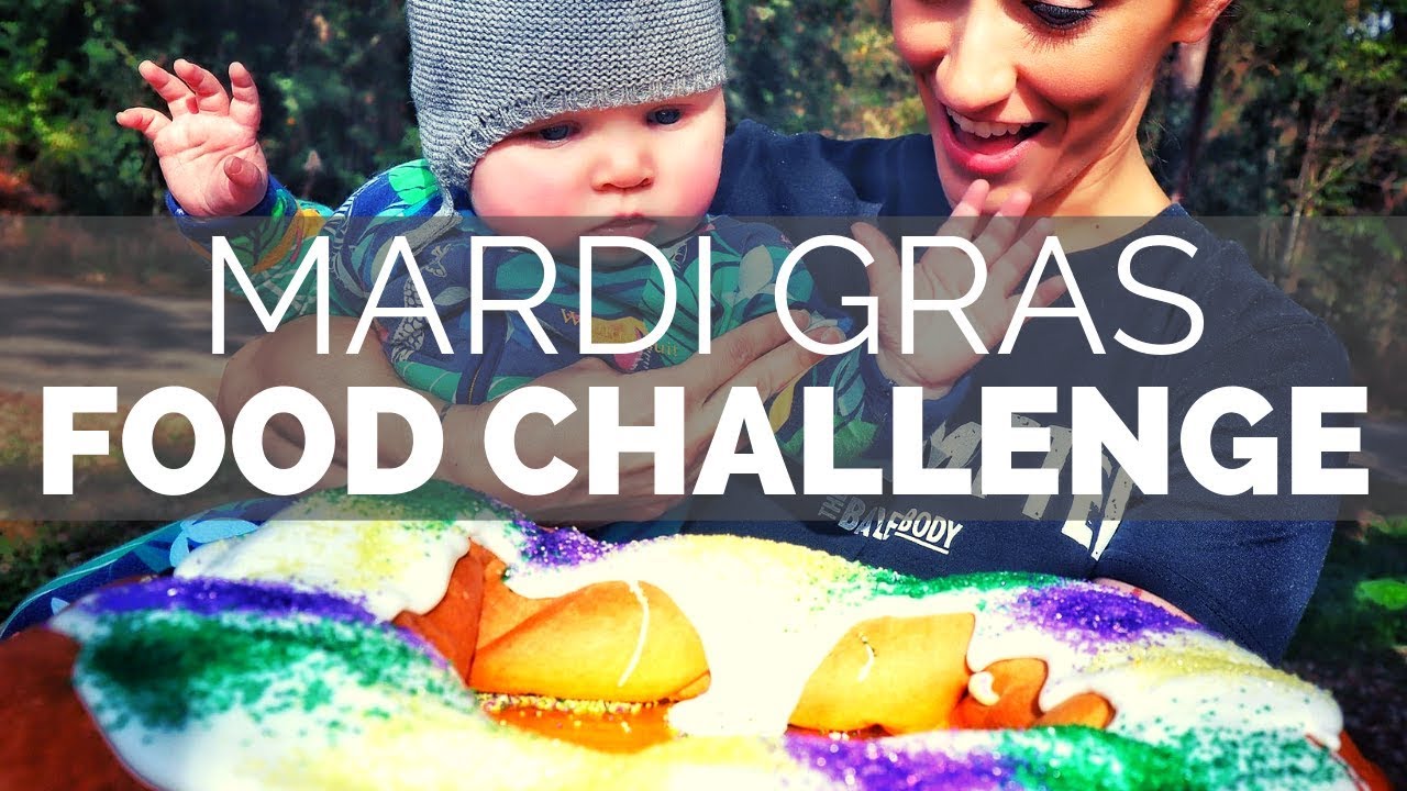 MARDI GRAS FOOD CHALLENGE - Purple, Green, & Gold!