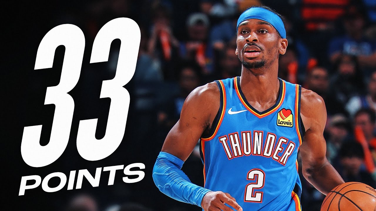SGA Drops 33 Points vs Detroit! | April 2, 2025