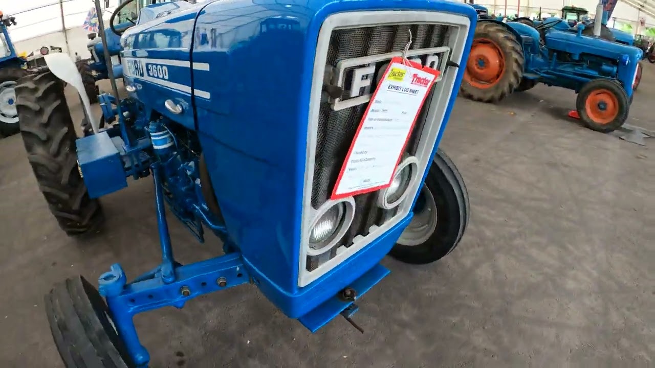 1975 Ford 3600 2.9 Litre 3-Cyl Diesel Tractor (48 HP)