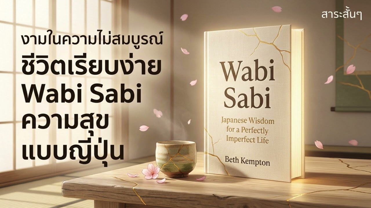 🍵 Wabi Sabi ความงามในความไม่สมบูรณ์แบบ