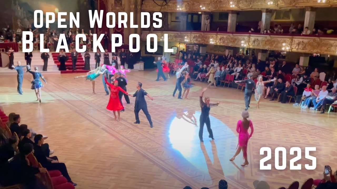 The Open Worlds Blackpool I 2025 I Semi Final I Senior Over 50 Latin