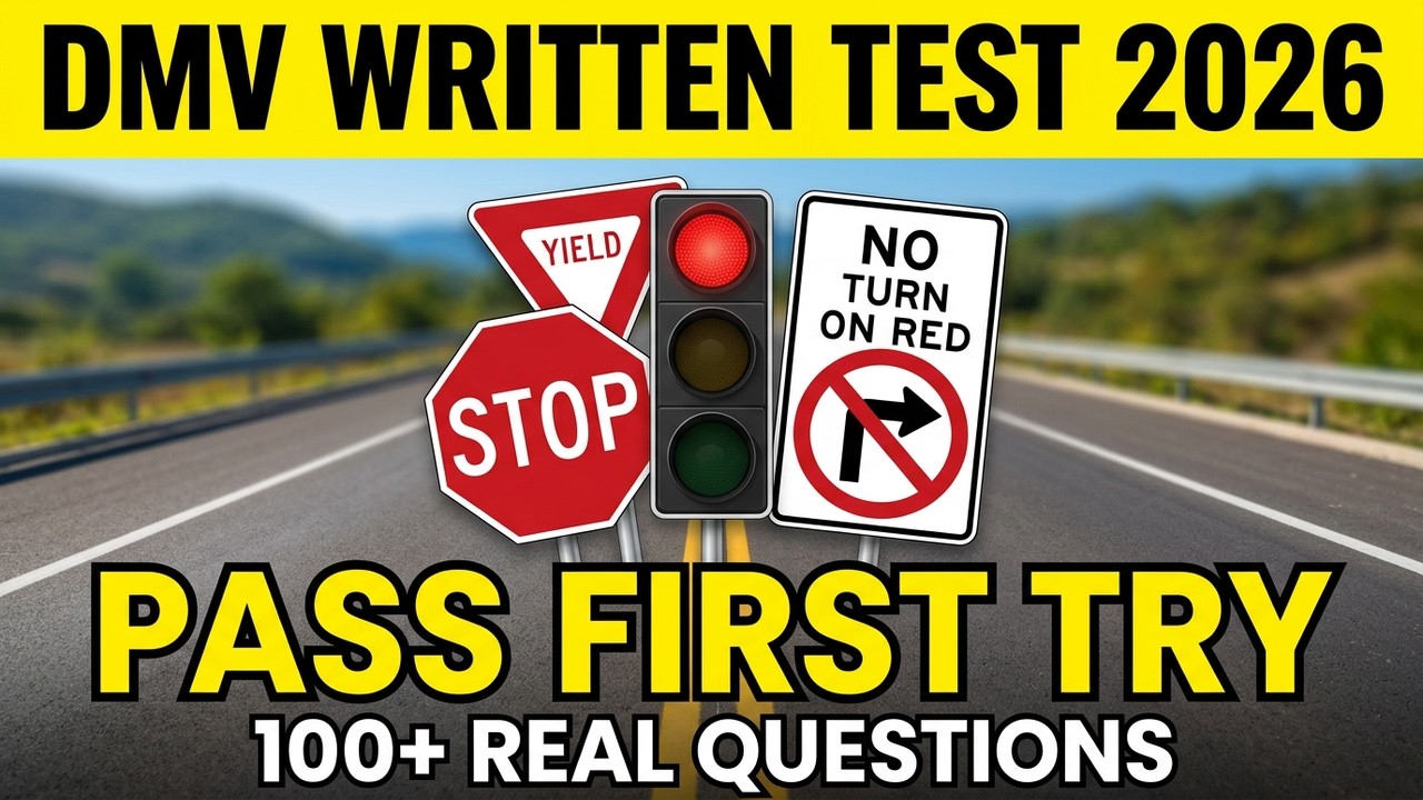 DMV Written Test Questions and Answers 2026 – What You Need to Pass