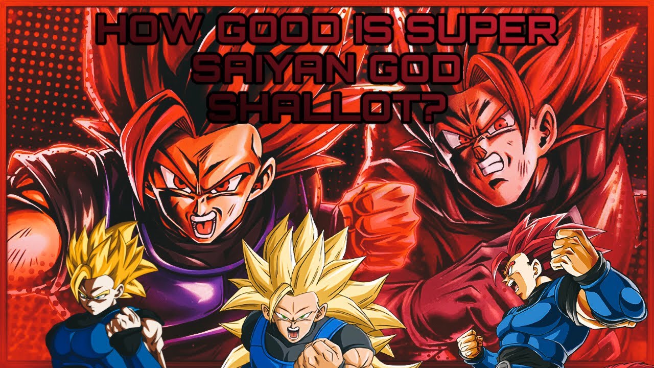 Dragon Ball Legends:Low Budget God Ki Team Super Saiyan God Shallot Showcase