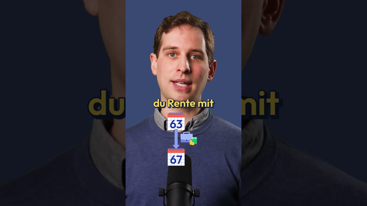Rententrick Nr.4: Mit 63 in Rente gehen und weiterarbeiten 👴👵 #rente