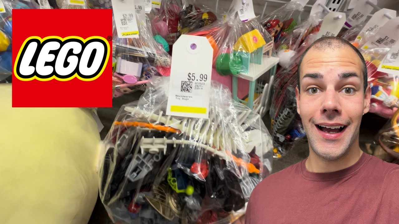 Поиск Lego в комиссионных магазинах
