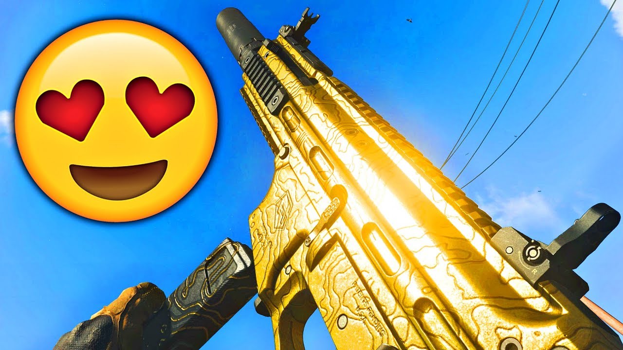 Золотой пистолет-пулемет SMG для Striker 45 из DLC - Геймплей за Striker 45 в Modern Warfare (Луч...