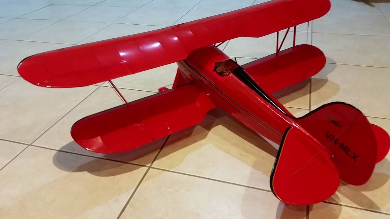 Dumas Waco YMF5 control test