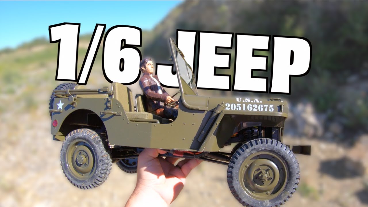 My Favourite Scale RC Crawler! RocHobby 1941Jeep MB Scaler.