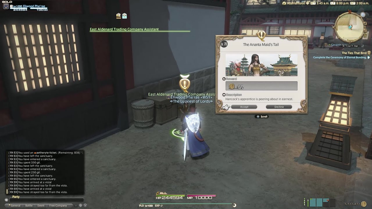 [Society Sidequests] Final Fantasy XIV: Stormblood - Full Reputation Allied Tribal Quest Chain