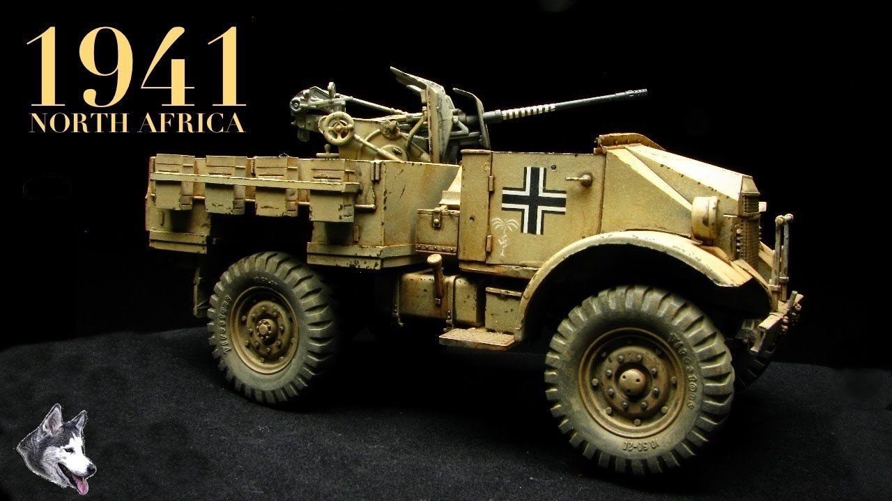 Комплект за 10 долларов до сборки за 100 долларов +: немецкая зенитная пушка на захваченном грузо...