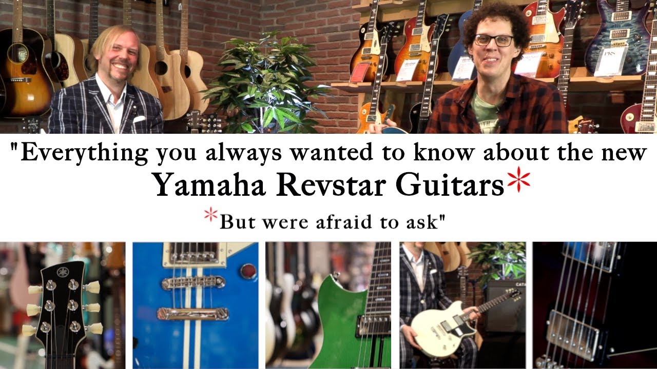 Yamaha REVSTAR 2022 Guitars - Everything you need to know (Feat. Andy 