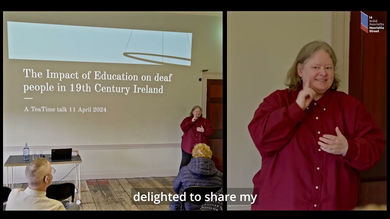 Teatime Talks: The Impact of Education on Deaf Individuals in 19th Century Ireland