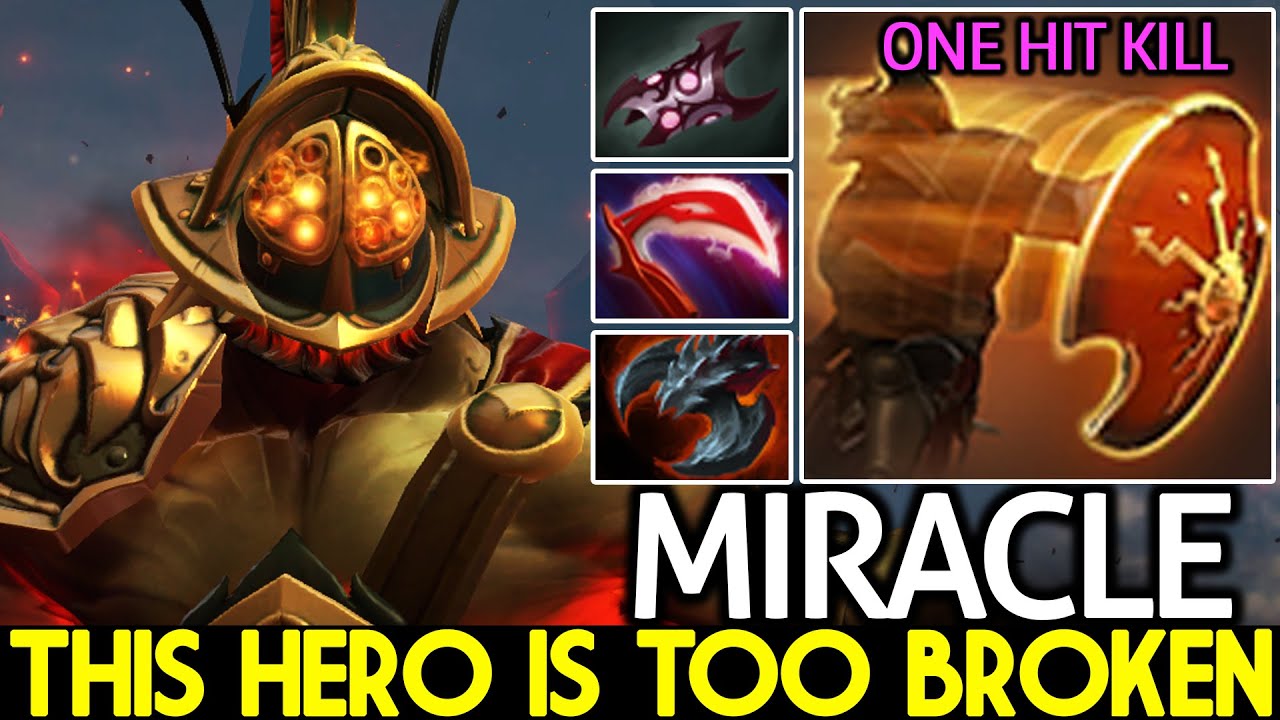 MIRACLE [Mars] This Hero is Too Broken Superman Build Dota 2