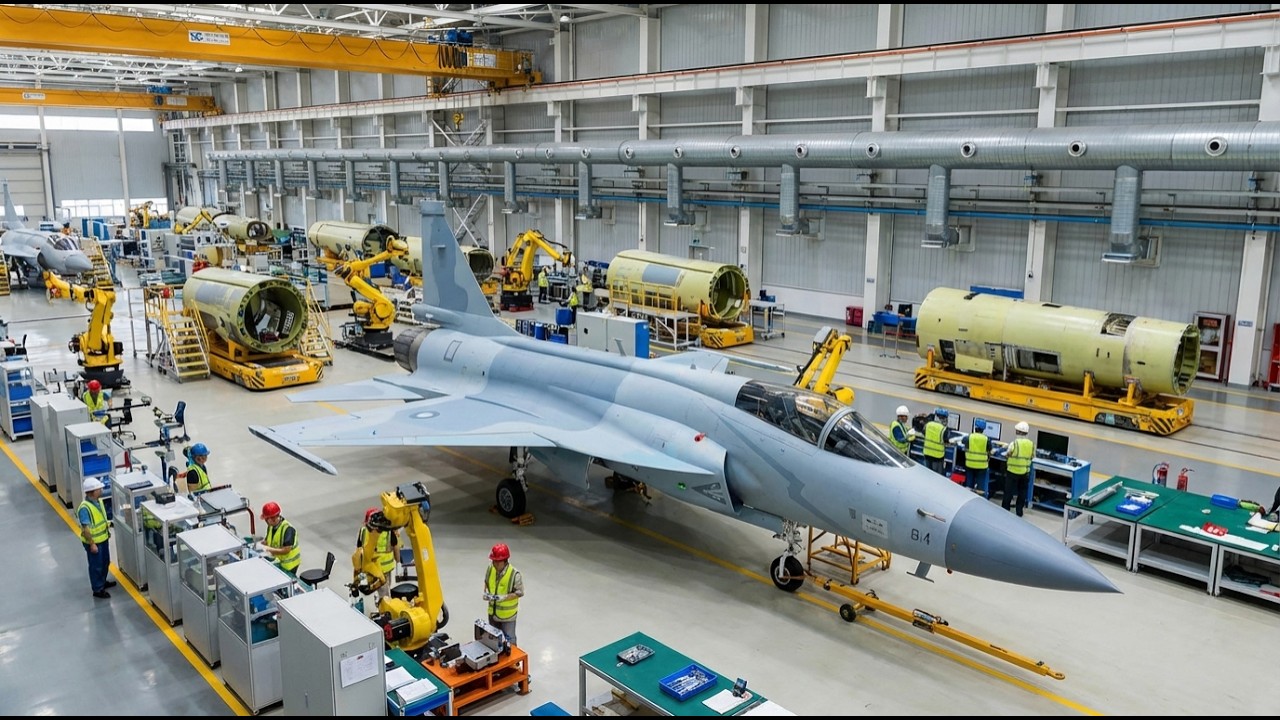 JF-17 Thunder: Low-Cost Production Secrets & Modular Sub-Assembly Integration - Inside Factory