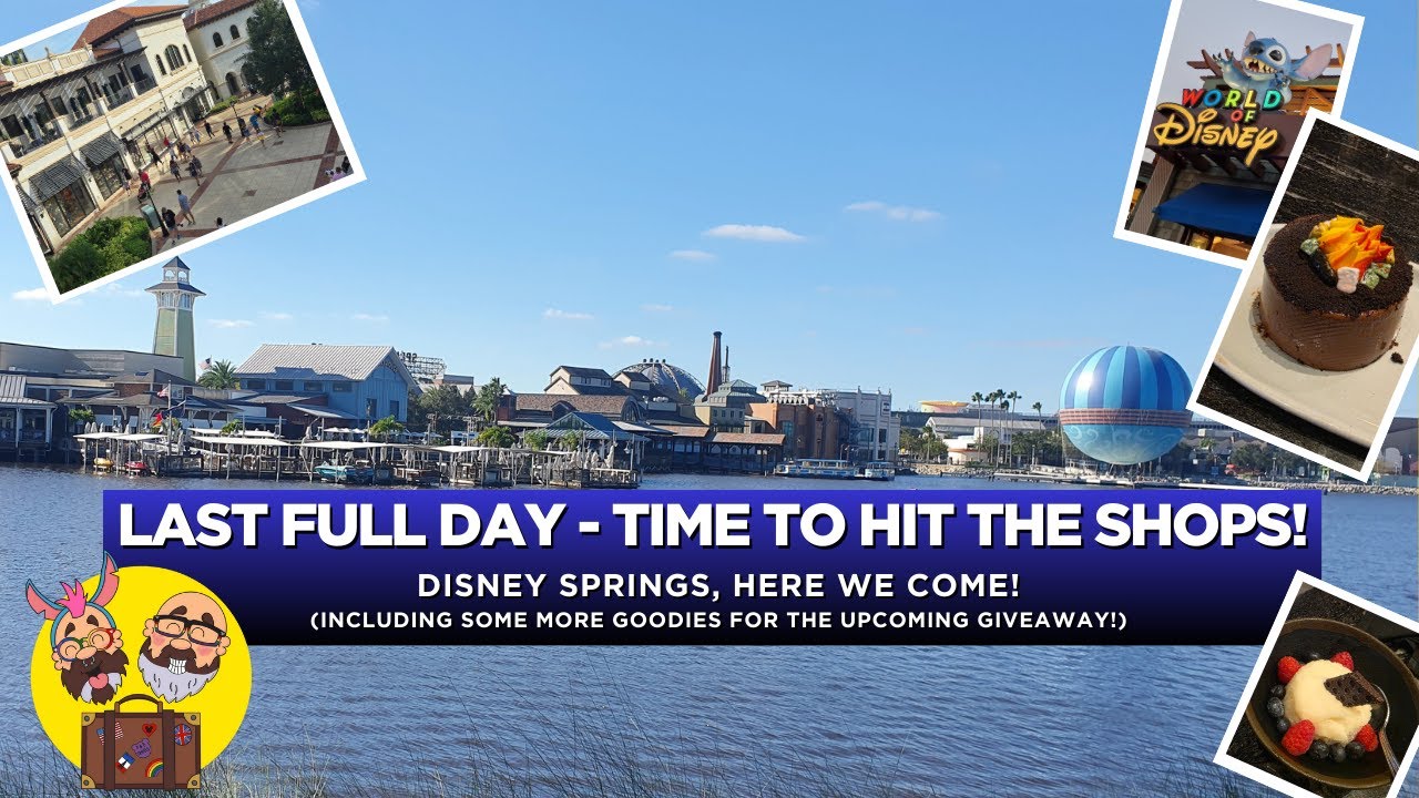 Disney World 2025 | Part 12 | Last full day: Merch & Giveaway shopping