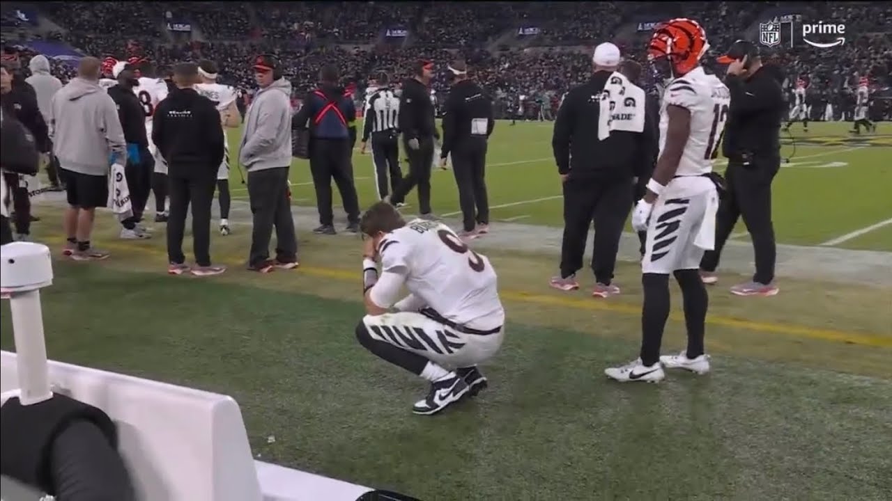 Joe Burrow HAND INJURY (Can’t throw a football) + VERY Questionable Call | Bengals vs Ravens | NFL