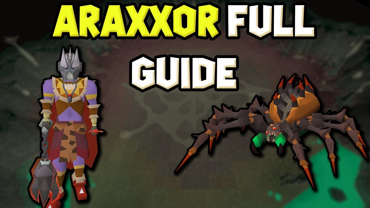 Full Araxxor Guide (OSRS Araxxor Boss Guide)