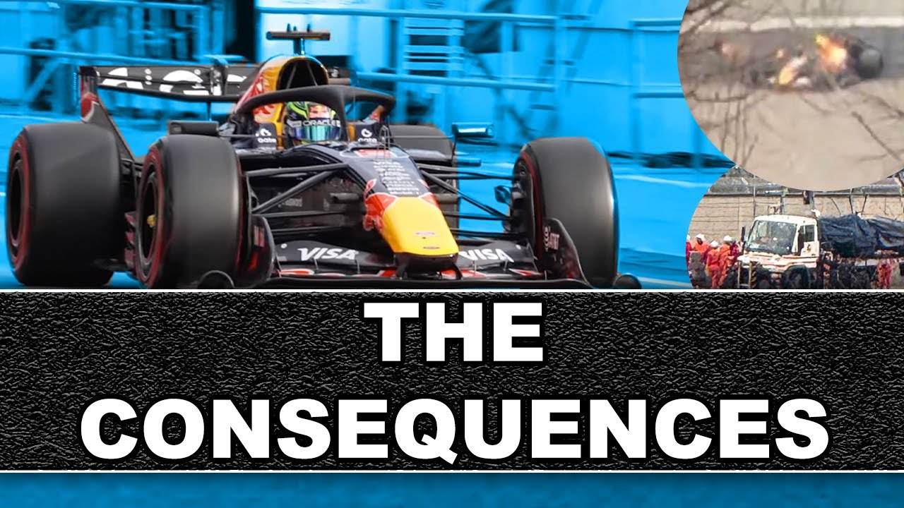 Big Red Bull Crash In Barcelona Test, Key Damage Done?! Update After Ferrari Hit Track!