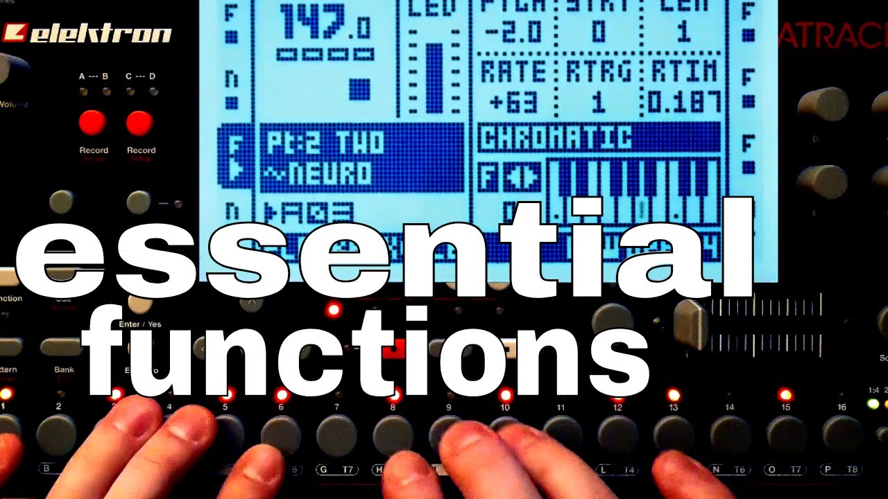 Octatrack: Basics #2 - Edit Menus, Trig Modes