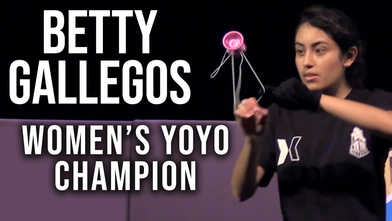 Betty Gallegos - Women's Final - 1st Place - 2018 US Nationals - Yoyo Contest Central