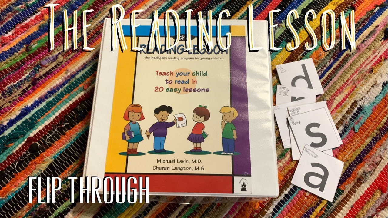 THE READING LESSON FLIP THROUGH / SECULAR HOMESCHOOL