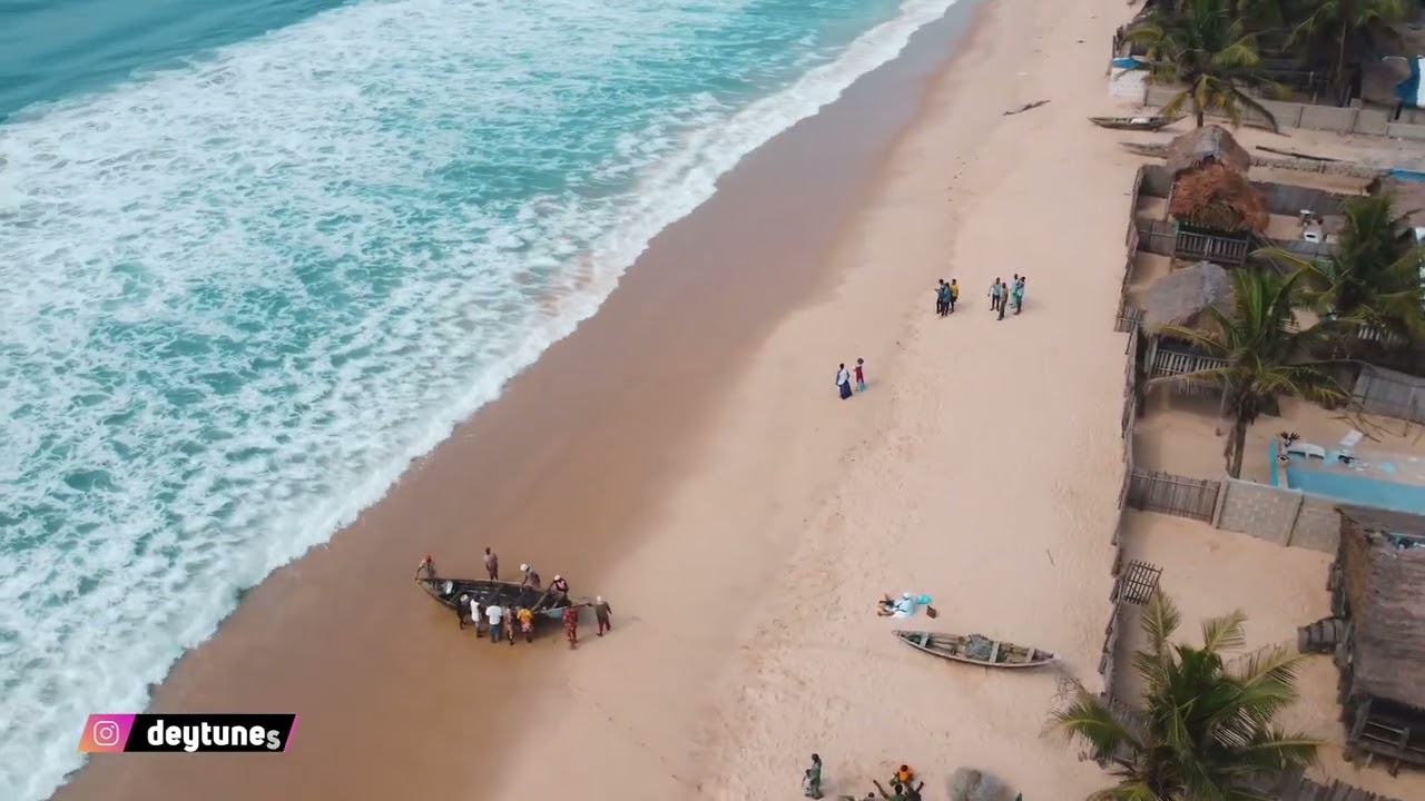 Eleko Beach Drone shot  4K