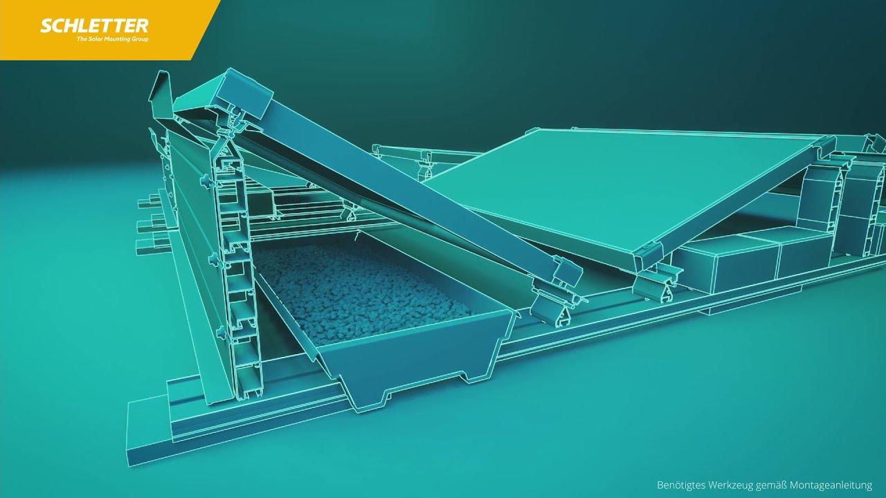 FixGrid Pro - ballast-optimized and fast flat roof installation
