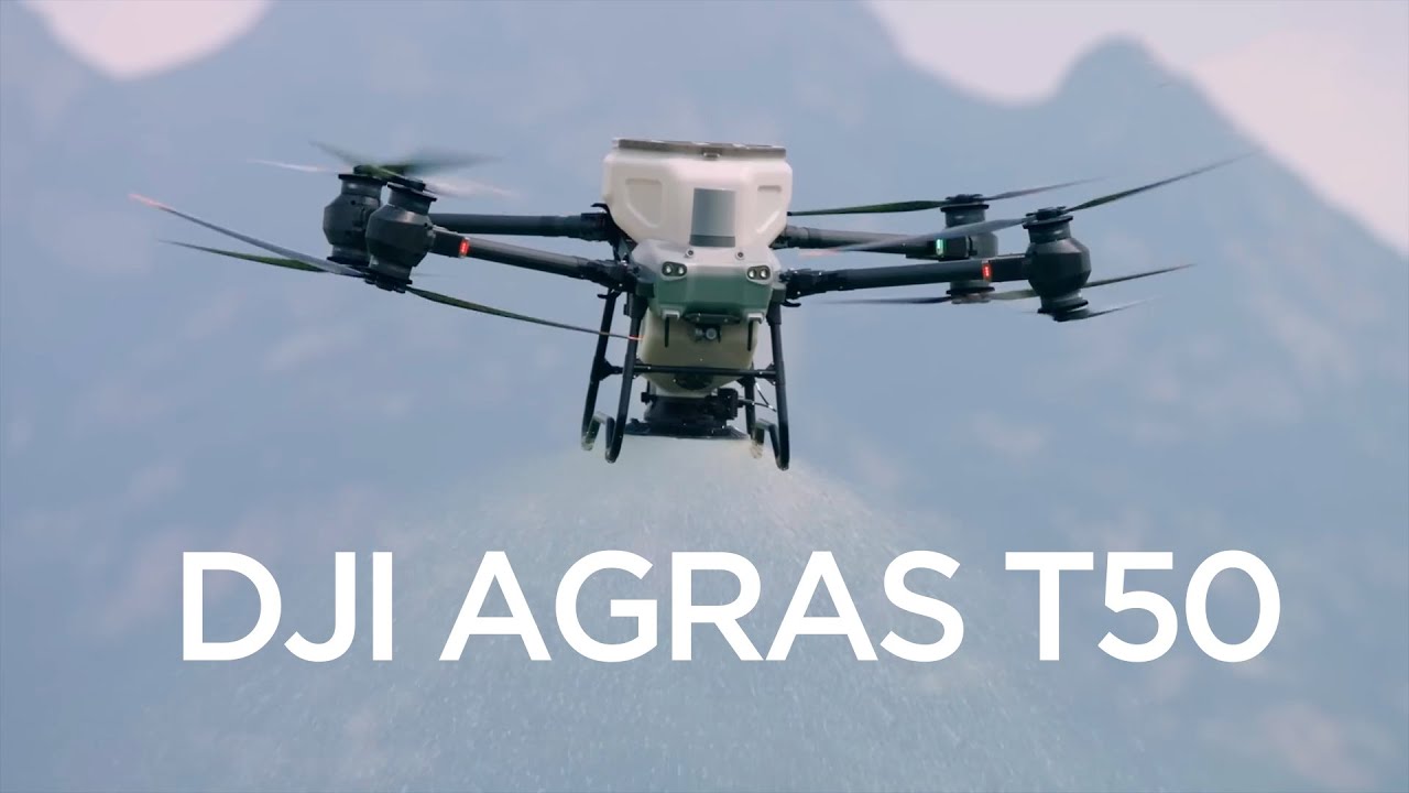 Познакомьтесь с DJI Agras T50