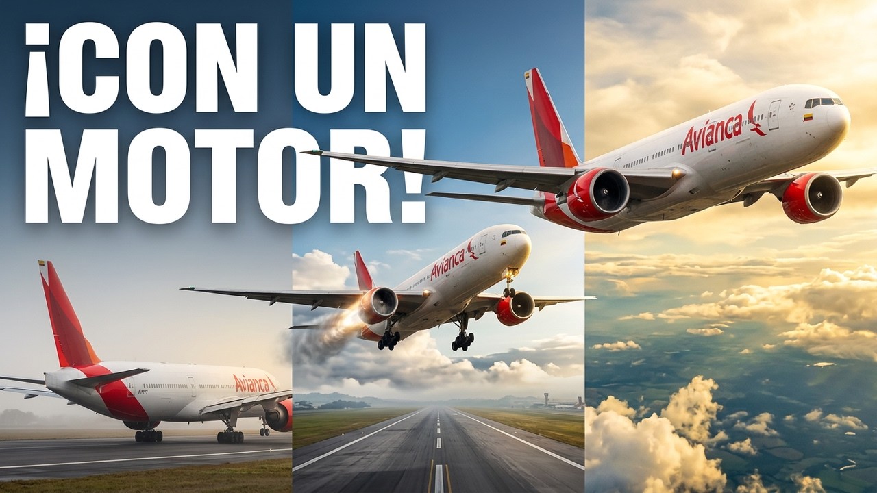 ¿Puede despegar un avión con solo un motor? (La respuesta sorprende)