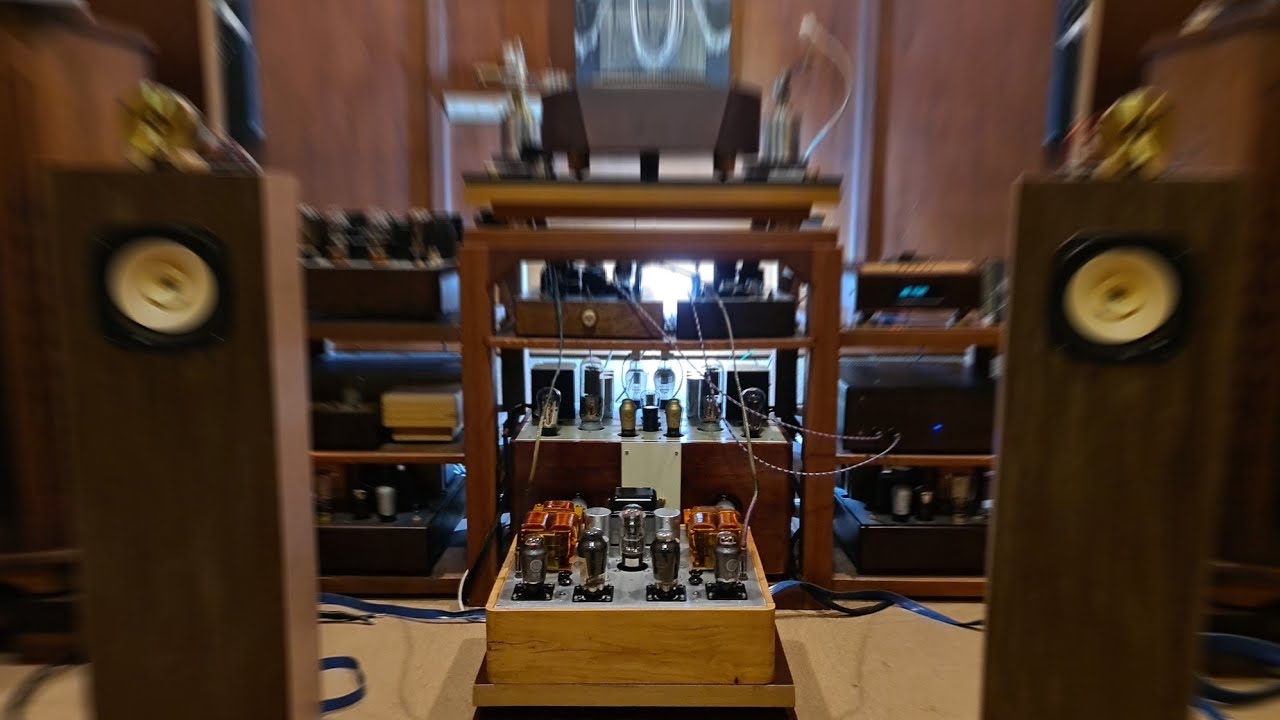 TL Fullrange Speakers : Fostex FE164 + T900A with AD1 Single Ended Triode Tube Amp