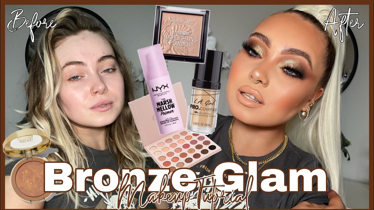 Drugstore Transformation | AFFORDABLE Bronze Glam ✨