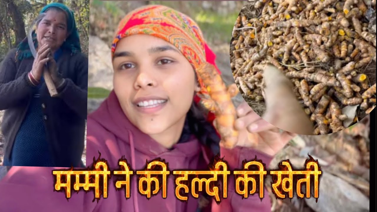 मम्मी ने Youtube की जानता को सिखाया हल्दी बोना 😂🫚@BhawanaBora777 