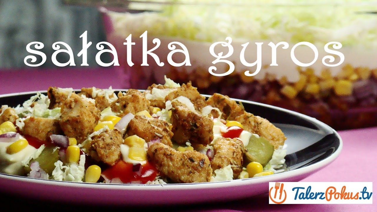 Sałatka gyros - TalerzPokus.tv