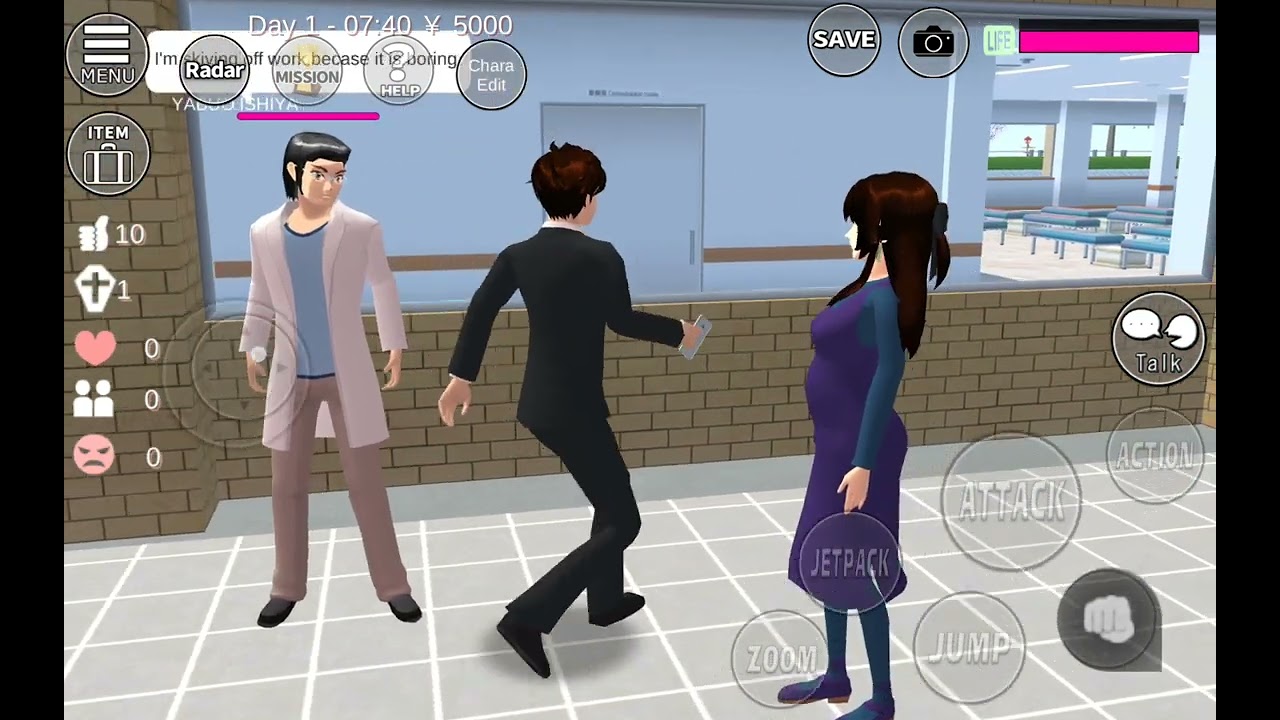 เมื่อเมียคลอดลูก | พี่เกล Channel #sakuraschoolsimulator 