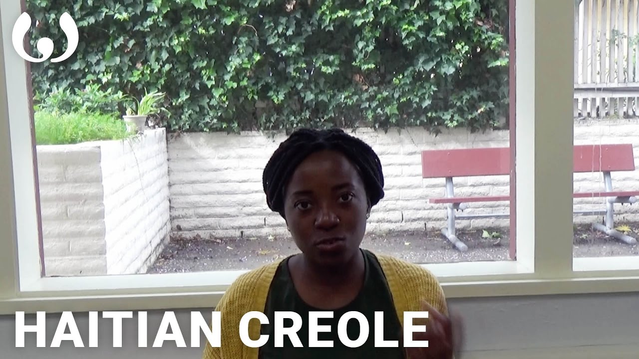 WIKITONGUES: Castelline speaking Haitian Creole