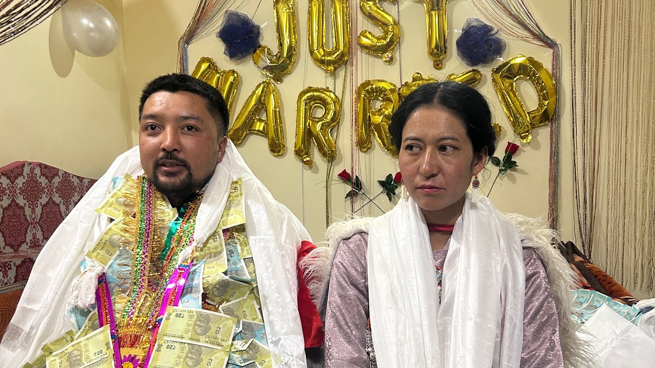 Счастливая семейная жизнь, ачо ачи🤵 👰 #ladakhivlogger #ladakhinewvideo #ladakhiweeding