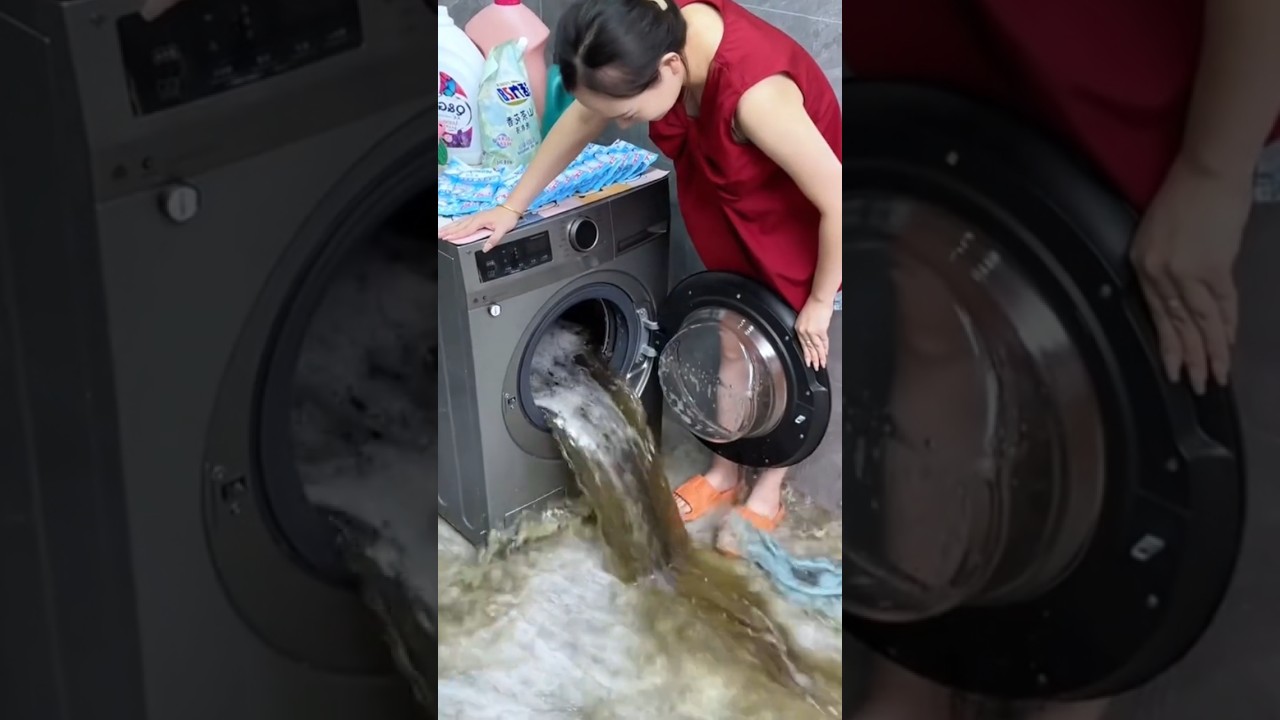 Washing machine Cleaner 🤯🤯 Amazing facts about Cleaning!! #gadgets #shorts #viral