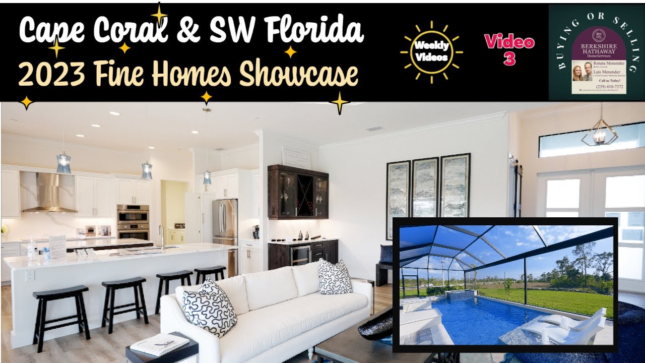 2023 Cape Coral & SW Florida New Construction Fine Home Tour 3