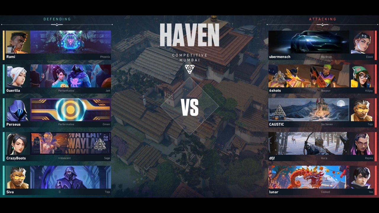Valorant Full Match Haven Map with Phoenix