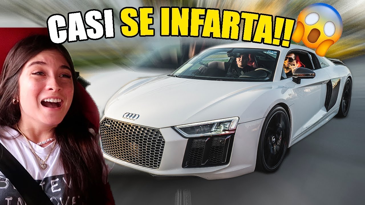 ASUSTO A MI NOVIA EN MI AUDI R8 || ALFREDO VALENZUELA