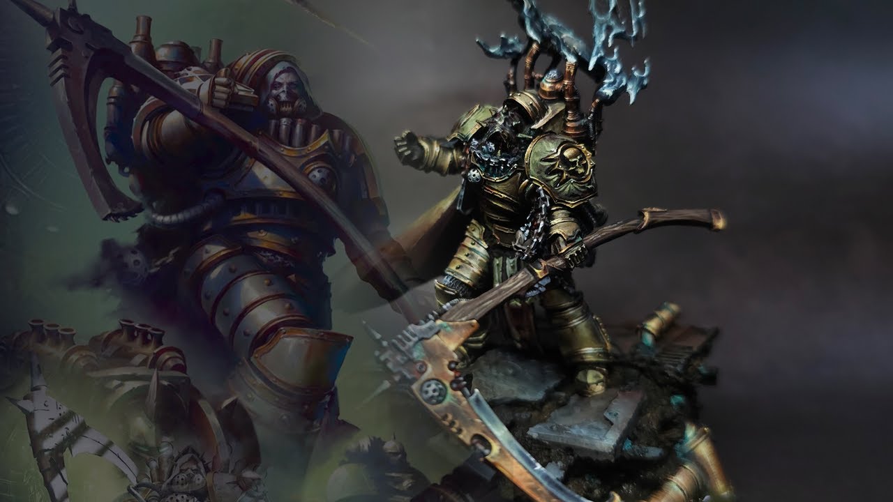 Painting Mortarion in NMM Style